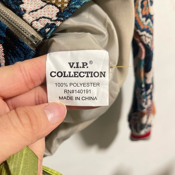 VIP Colorful Graphic Women's Jacket - Picture 6 of 9